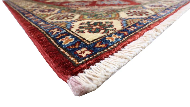 Ziegler Teppich - Kazak 102 x 155 cm - dunkelrot