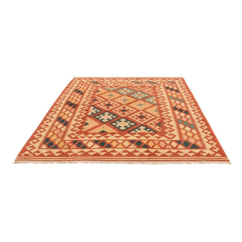 Kelim Teppich - Oriental 193 x 213 cm - mehrfarbig