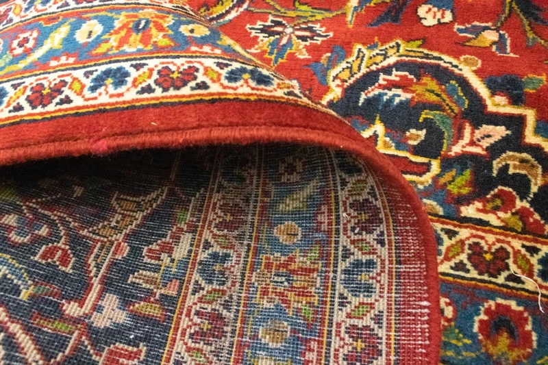 Perserteppich - Keshan 310 x 410 cm - rot