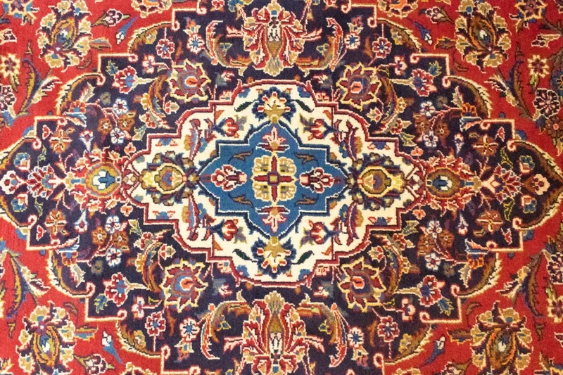 Perserteppich - Keshan 304 x 417 cm - rost