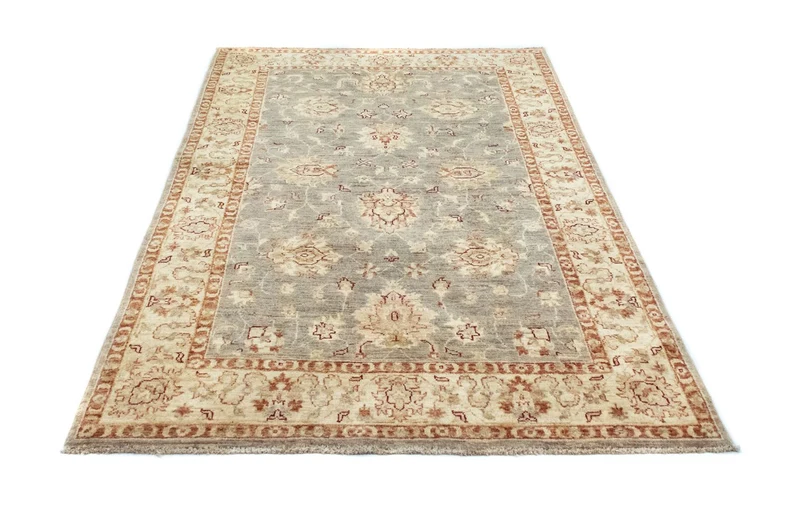 Ziegler Teppich 128 x 201 cm - grau