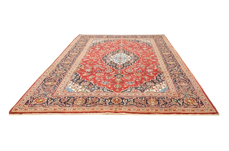 Perserteppich - Keshan 245 x 340 cm - rot