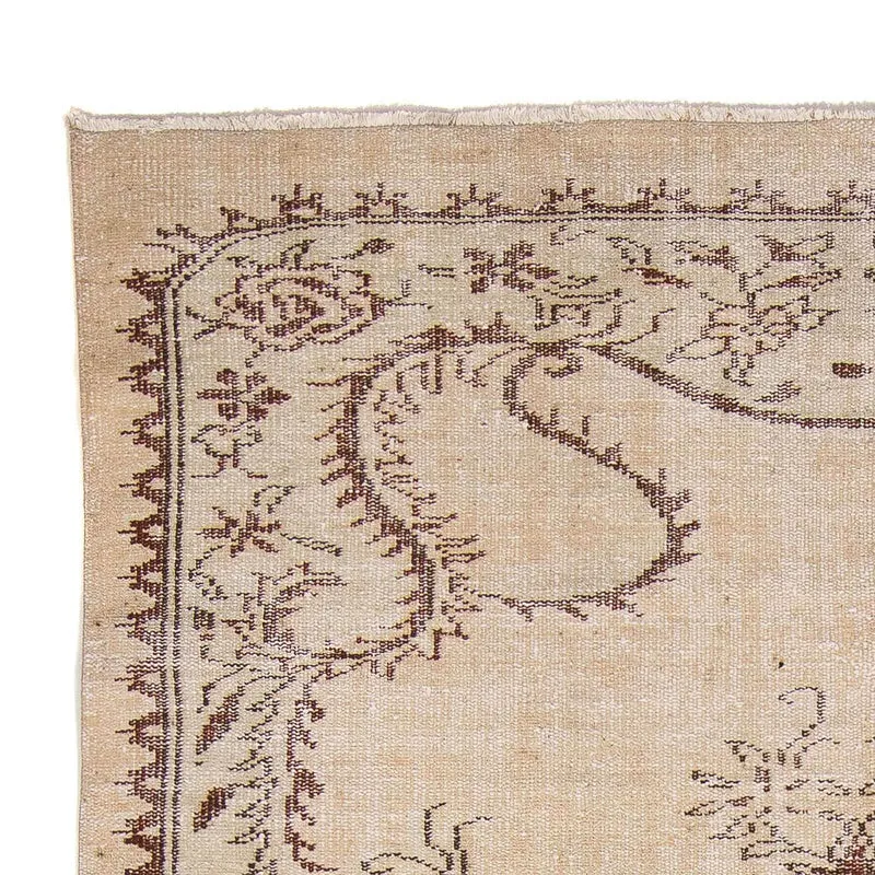 Vintage Teppich 178 x 267 cm - hellbeige