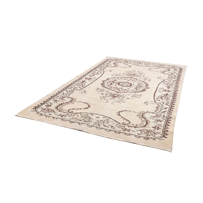 Vintage Teppich 178 x 267 cm - hellbeige