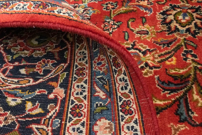 Perserteppich - Keshan 246 x 337 cm - orange