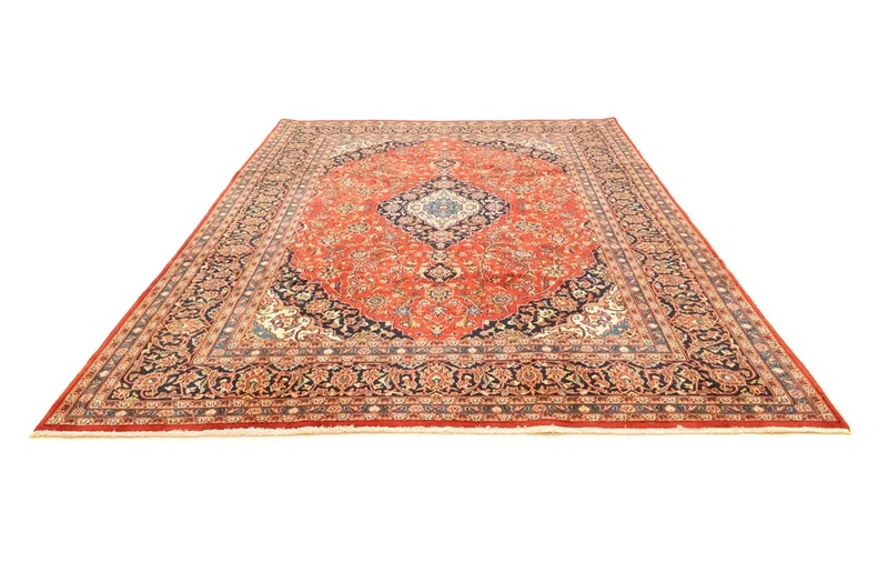 Perserteppich - Keshan 246 x 337 cm - orange