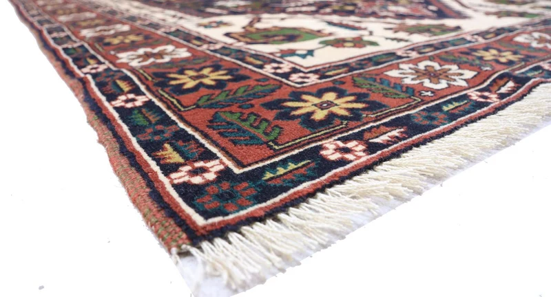 Afghan Teppich 129 x 182 cm - dunkelblau