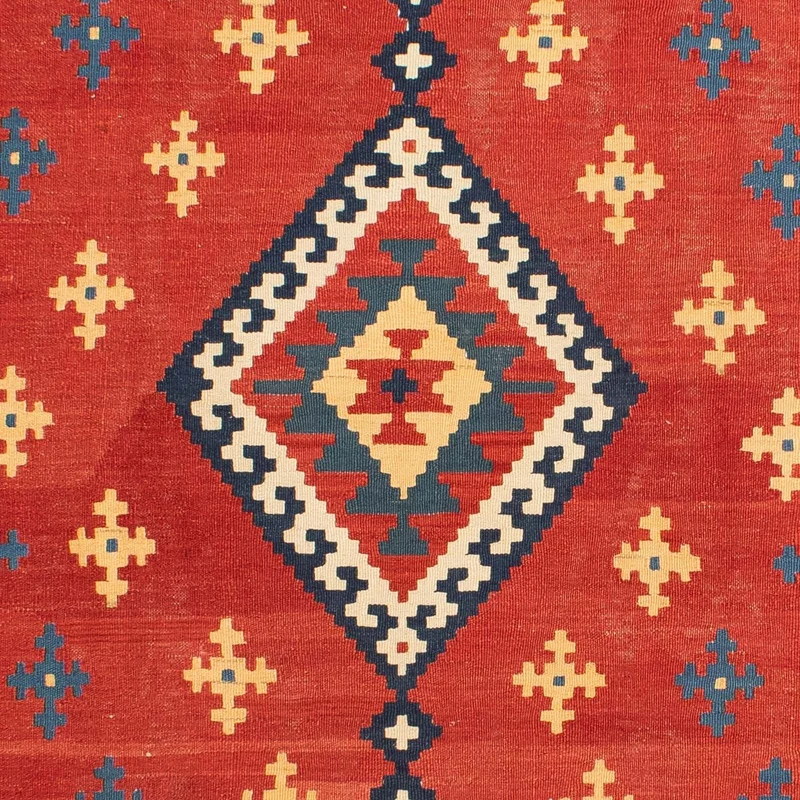 Kelim Teppich - Oriental 210 x 300 cm - rost
