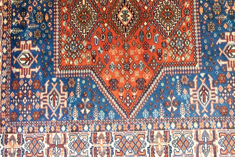 Perserteppich - Nomadic 118 x 174 cm - blau