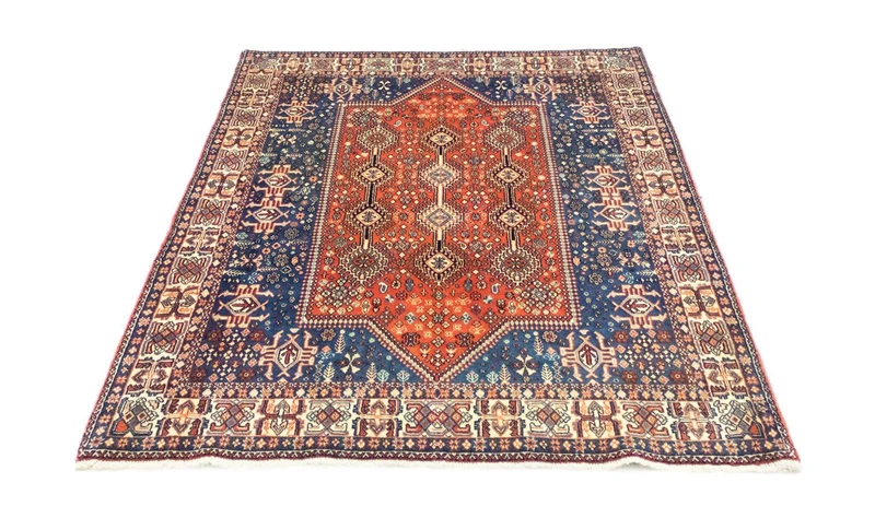 Perserteppich - Nomadic 118 x 174 cm - blau