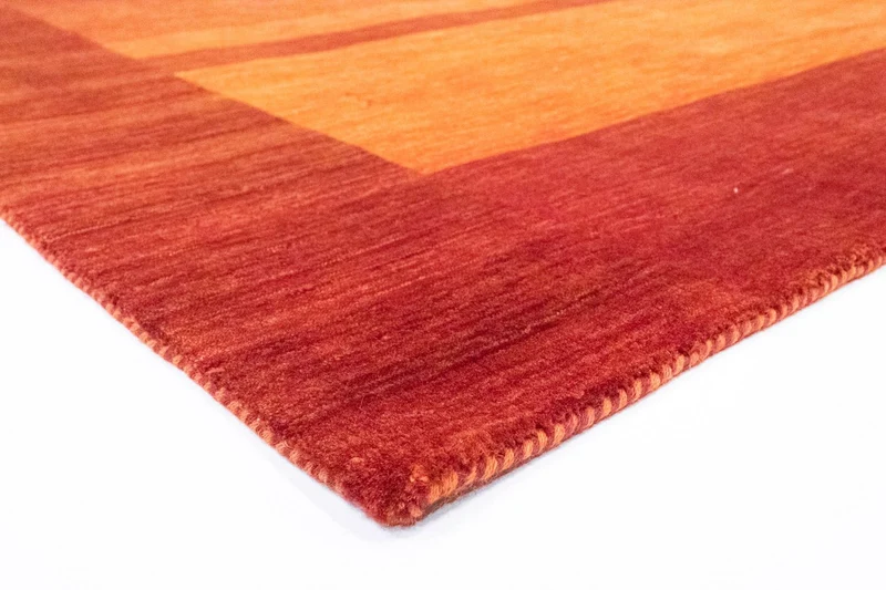 Gabbeh Teppich - Loribaft Softy 175 x 239 cm - rot