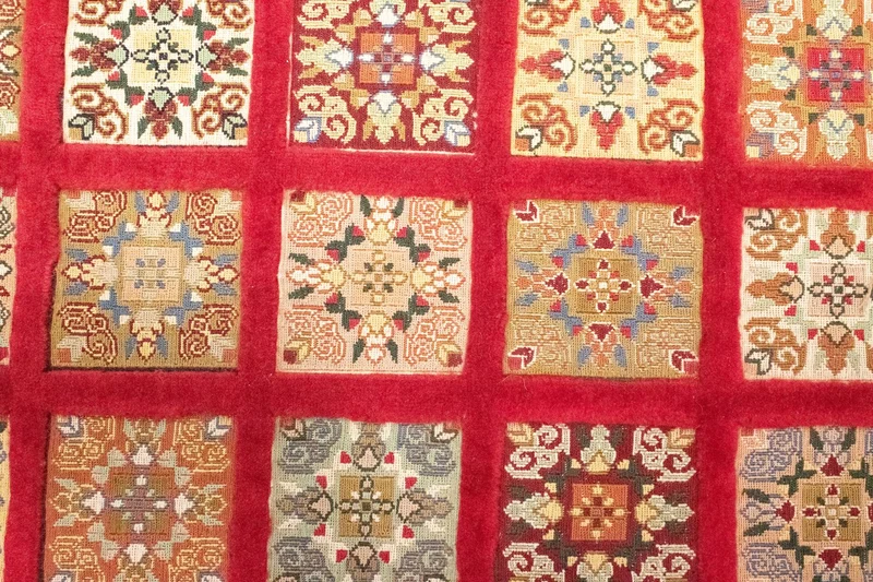 Perserteppich - Nomadic 81 x 121 cm - rot