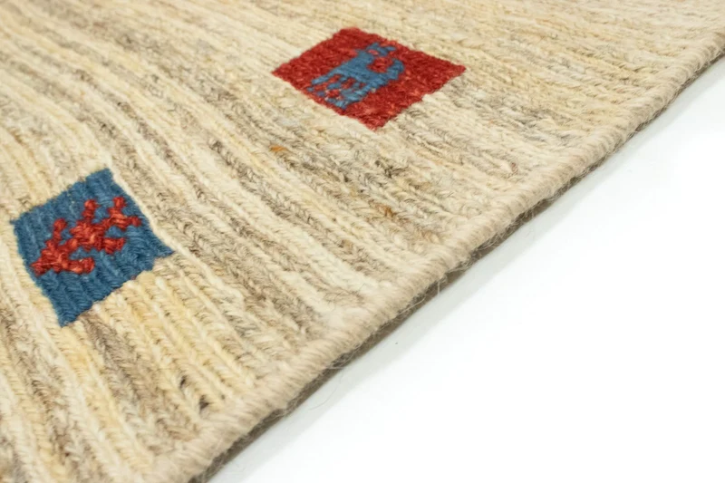 Gabbeh Teppich - Perser 156 x 196 cm - beige