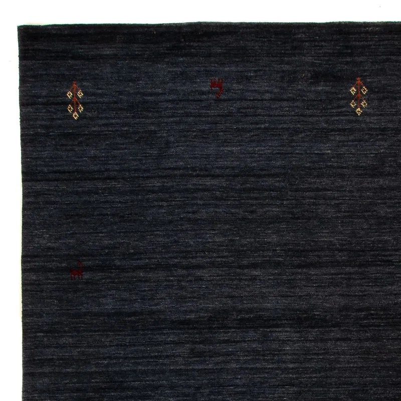 Gabbeh Teppich - Indus 245 x 345 cm - dunkelblau