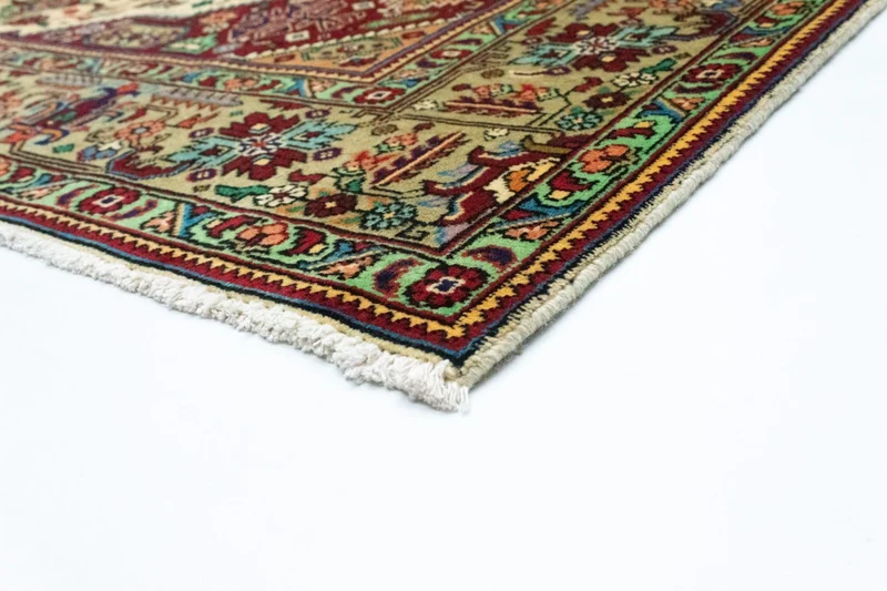 Perserteppich - Täbriz 202 x 293 cm - beige