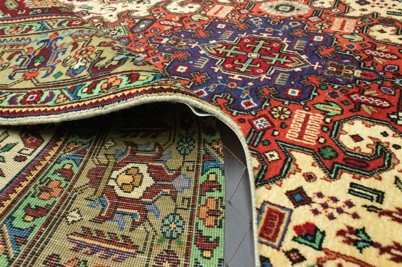 Perserteppich - Täbriz 202 x 293 cm - beige
