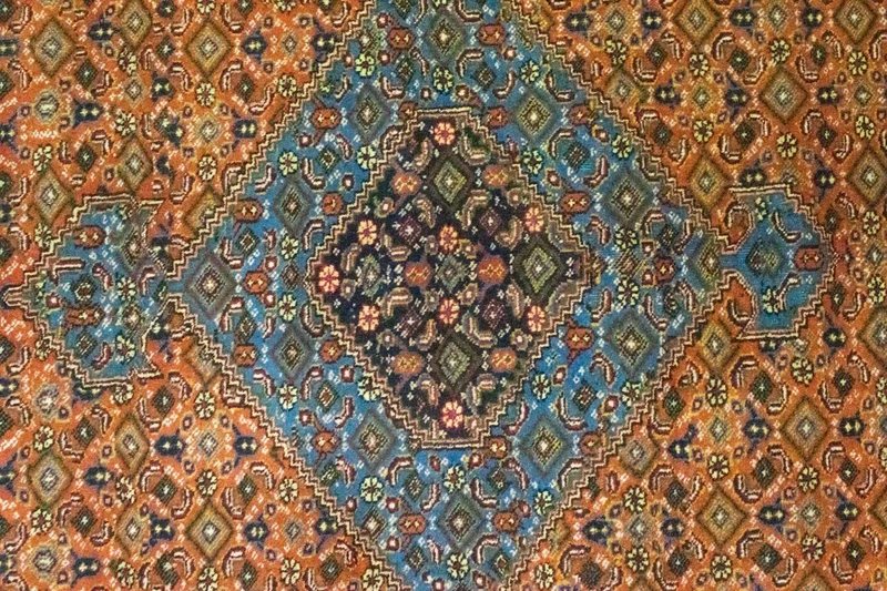Perserteppich - Nomadic 203 x 295 cm - rost