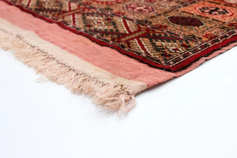 Afghan Teppich - Buchara 122 x 156 cm - lachs