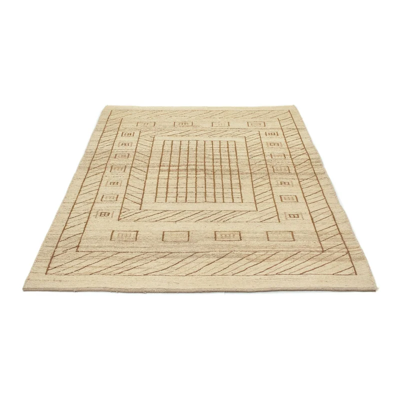 Gabbeh Teppich - Perser 141 x 198 cm - mehrfarbig