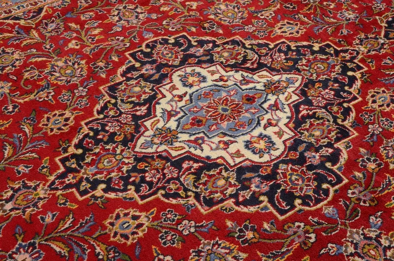 Perserteppich - Keshan 240 x 347 cm - rot