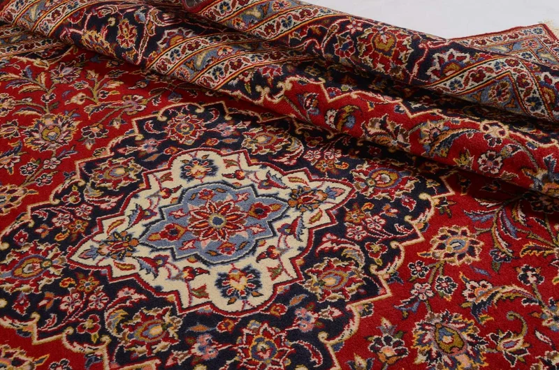 Perserteppich - Keshan 240 x 347 cm - rot