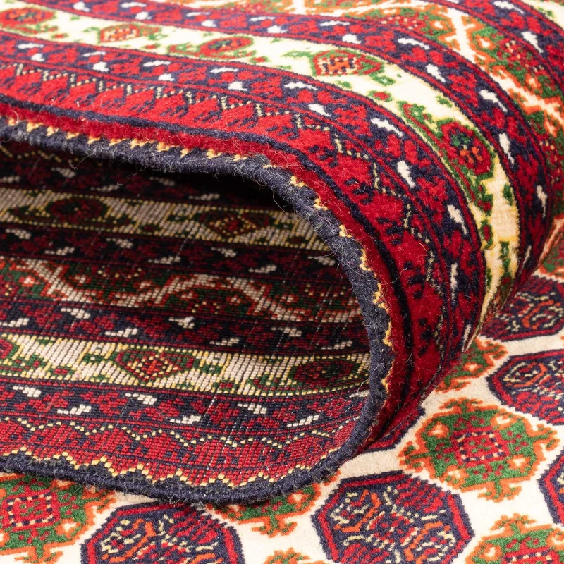 Läufer Afghan - 90 x 287 cm - beige
