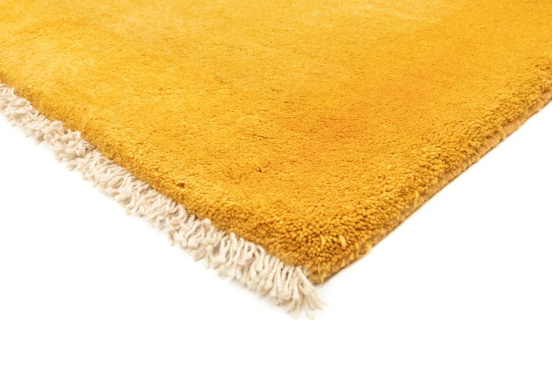 Gabbeh Teppich - Perser 178 x 208 cm - gold
