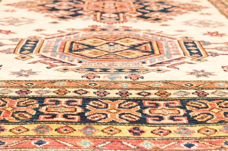 Ziegler Teppich - Kazak 128 x 166 cm - beige
