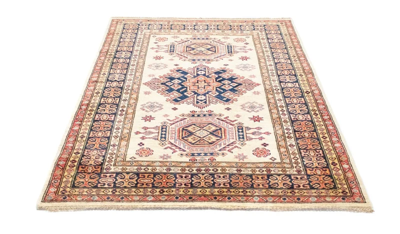 Ziegler Teppich - Kazak 128 x 166 cm - beige