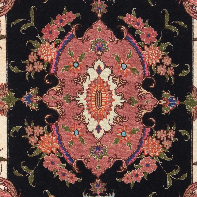 Perserteppich - Täbriz - Royal 60 x 90 cm - dunkelblau