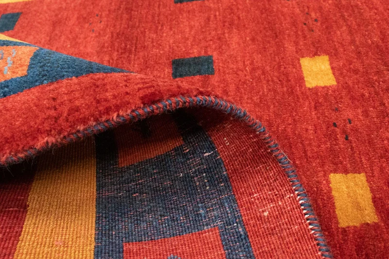 Gabbeh Teppich - Perser 102 x 175 cm - rot