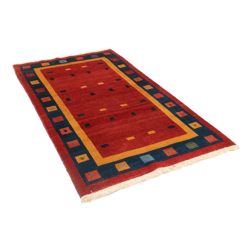 Gabbeh Teppich - Perser 102 x 175 cm - rot