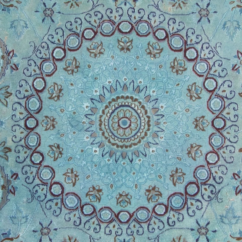 Orientteppich 250 x 350 cm - hellblau