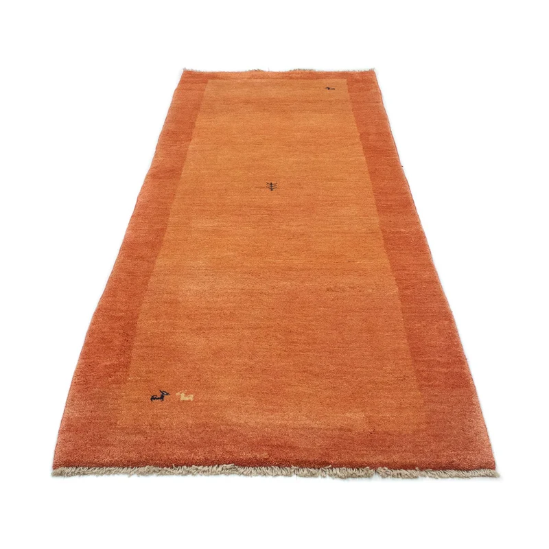 Gabbeh Teppich - Perser 101 x 294 cm - rost