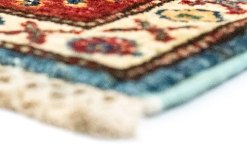 Ziegler Teppich - Kazak 102 x 157 cm - hellblau
