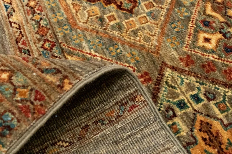 Ziegler Teppich - Modern 80 x 118 cm - dunkelbraun