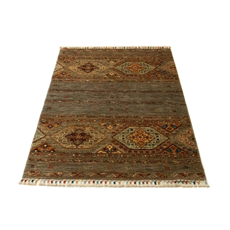 Ziegler Teppich - Modern 80 x 118 cm - dunkelbraun