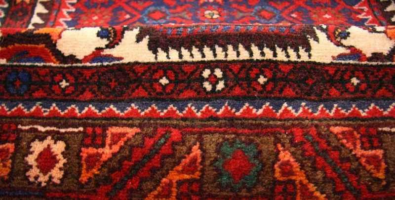 Perserteppich - Nomadic 108 x 433 cm - rot