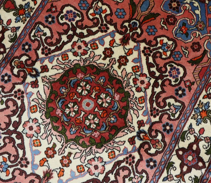 Perserteppich - Nomadic 127 x 230 cm - hellrot