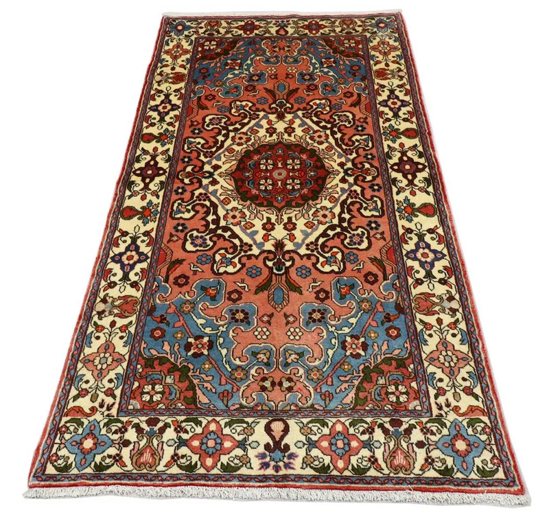 Perserteppich - Nomadic 127 x 230 cm - hellrot