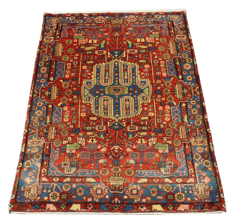 Perserteppich - Nomadic 154 x 215 cm - rot