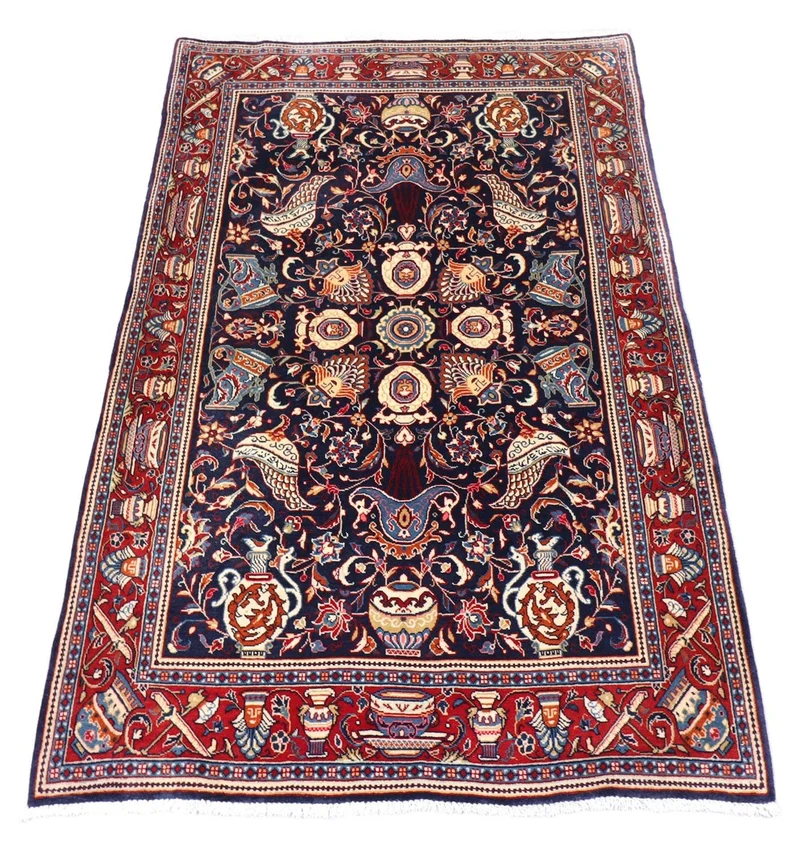 Perserteppich - Classic 106 x 164 cm - dunkelblau