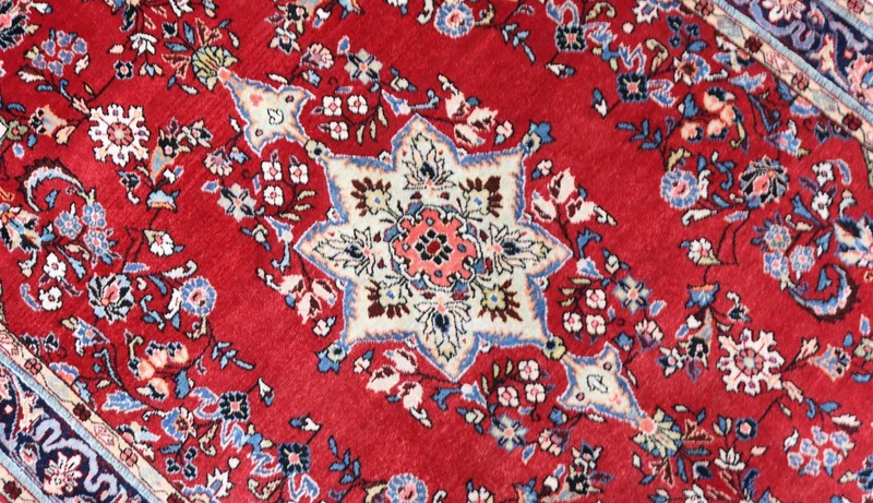 Perserteppich - Bidjar 104 x 152 cm - rot