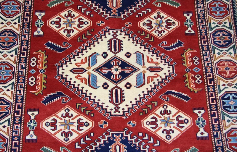 Ziegler Teppich - Kazak 125 x 178 cm - rot