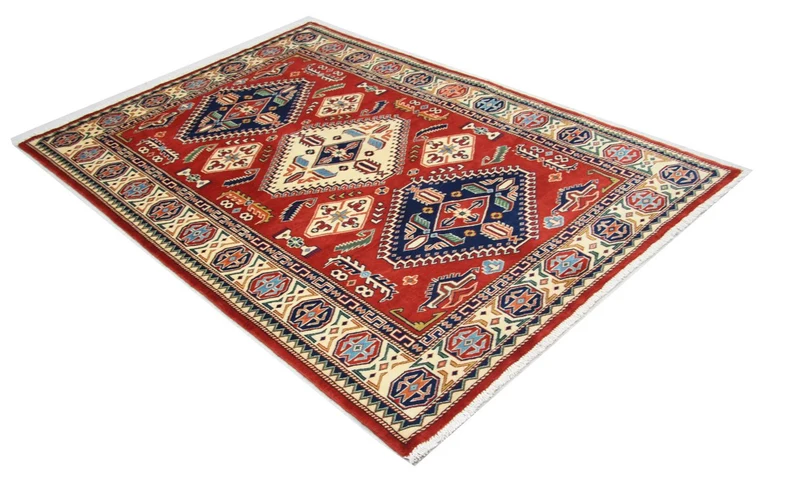 Ziegler Teppich - Kazak 125 x 178 cm - rot