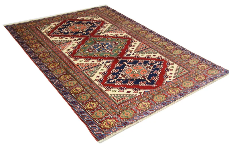 Ziegler Teppich - Kazak 126 x 177 cm - beige