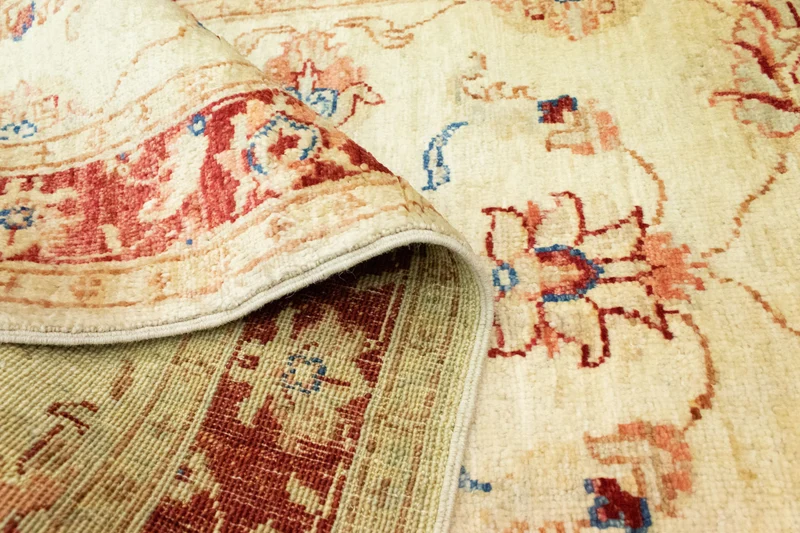 Ziegler Teppich 80 x 299 cm - hellbeige