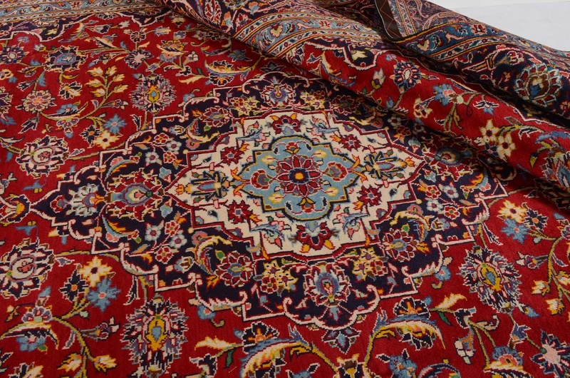 Perserteppich - Keshan 231 x 332 cm - rot