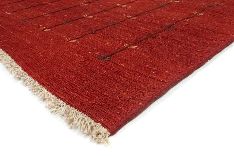 Gabbeh Teppich - Perser 150 x 200 cm - rot