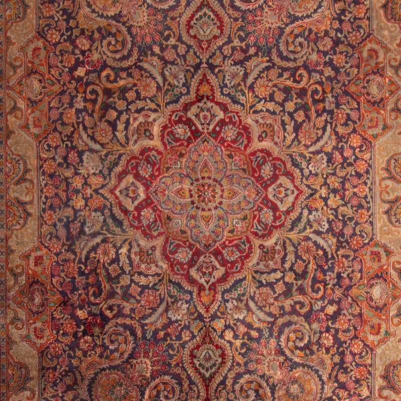 Orientteppich 295 x 383 cm - dunkelrot